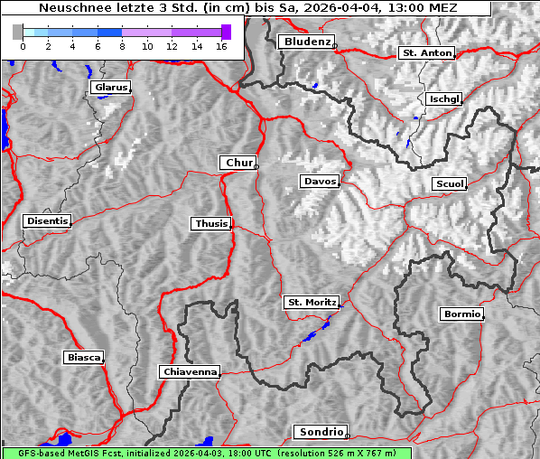 Neuschnee, 4. 4. 2026