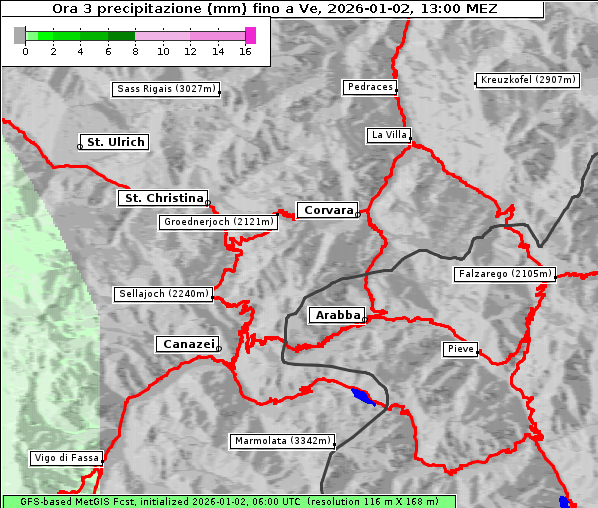 Niederschlag, 2. 1. 2026
