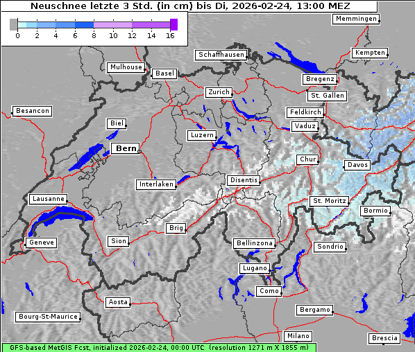 Neuschnee, 24. 2. 2026