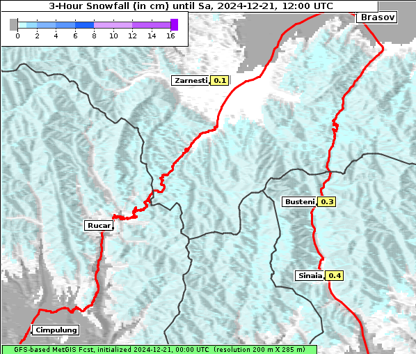 Neuschnee, 21. 12. 2024