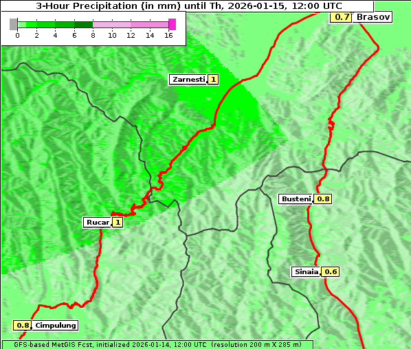 Niederschlag, 15. 1. 2026