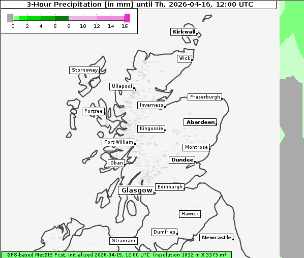 Niederschlag, 16. 4. 2026