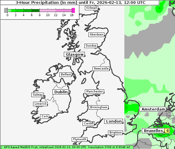 Niederschlag, 13. 2. 2026