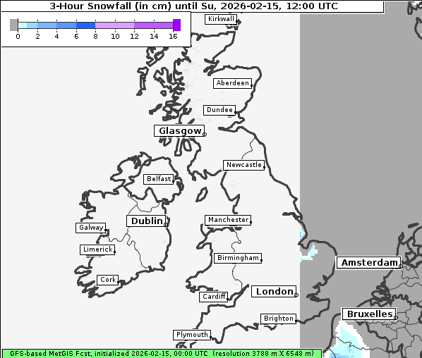 Neuschnee, 15. 2. 2026