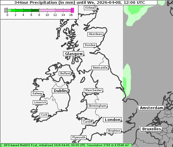 Niederschlag, 8. 4. 2026