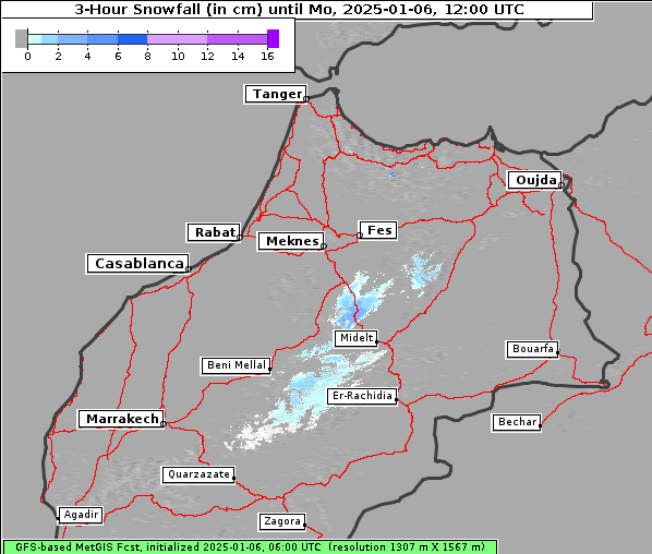 Neuschnee, 6. 1. 2025