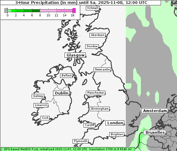 Niederschlag, 8. 11. 2025