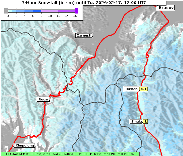 Neuschnee, 17. 2. 2026