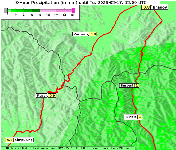 Niederschlag, 17. 2. 2026