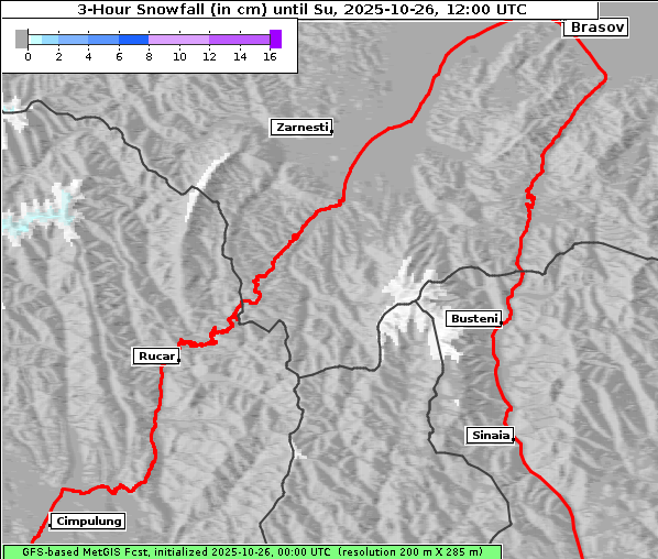 Neuschnee, 26. 10. 2025