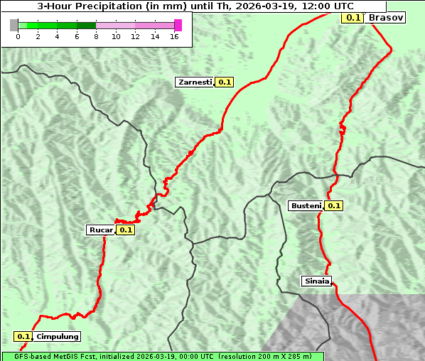 Niederschlag, 19. 3. 2026