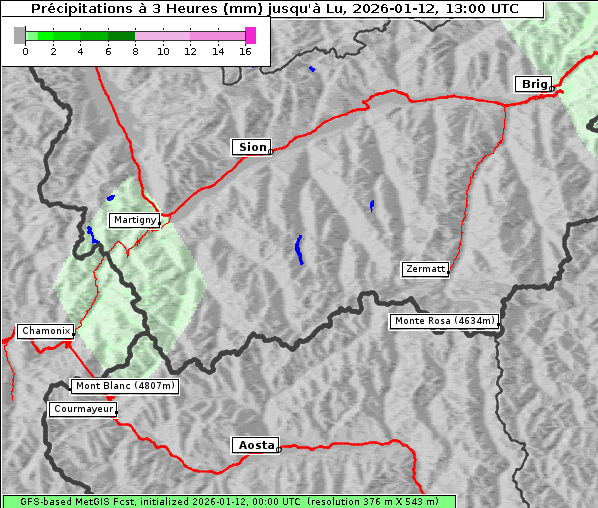 Niederschlag, 12. 1. 2026