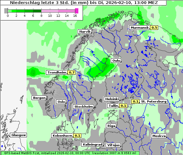 Niederschlag, 10. 2. 2026