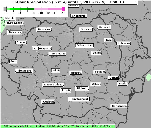Niederschlag, 19. 12. 2025