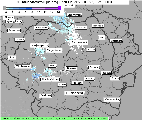 Neuschnee, 24. 1. 2025