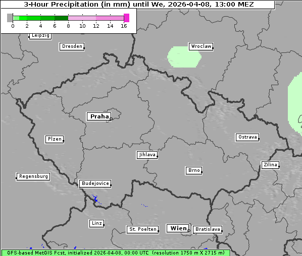 Niederschlag, 8. 4. 2026