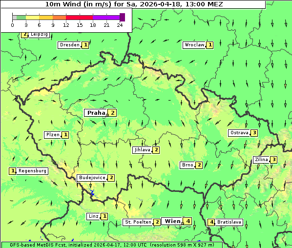 Wind, 18. 4. 2026
