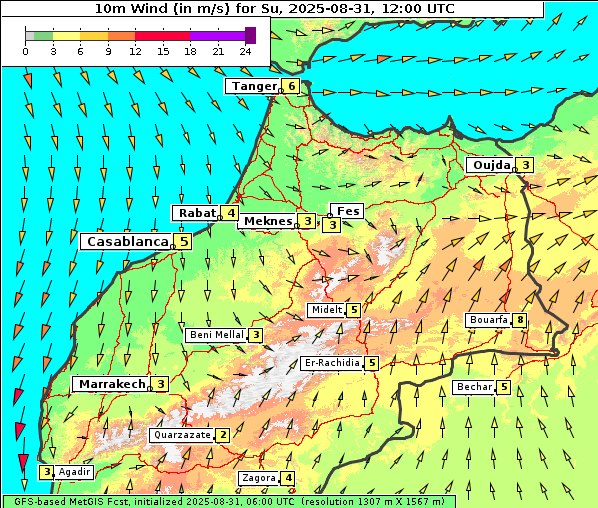 Wind, 31. 8. 2025