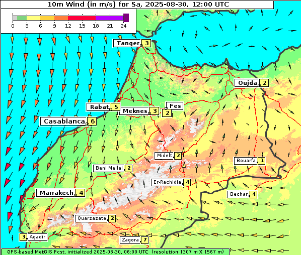 Wind, 30. 8. 2025