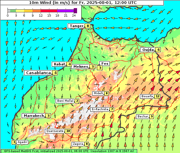 Wind, 1. 8. 2025
