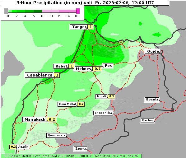 Niederschlag, 6. 2. 2026