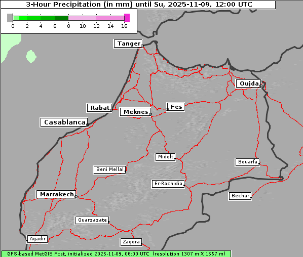 Niederschlag, 9. 11. 2025