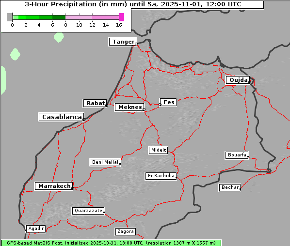 Niederschlag, 1. 11. 2025