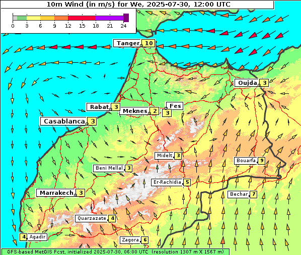 Wind, 30. 7. 2025