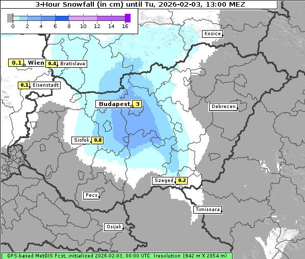 Neuschnee, 3. 2. 2026