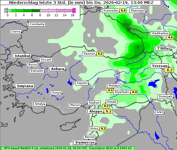 Niederschlag, 19. 2. 2026