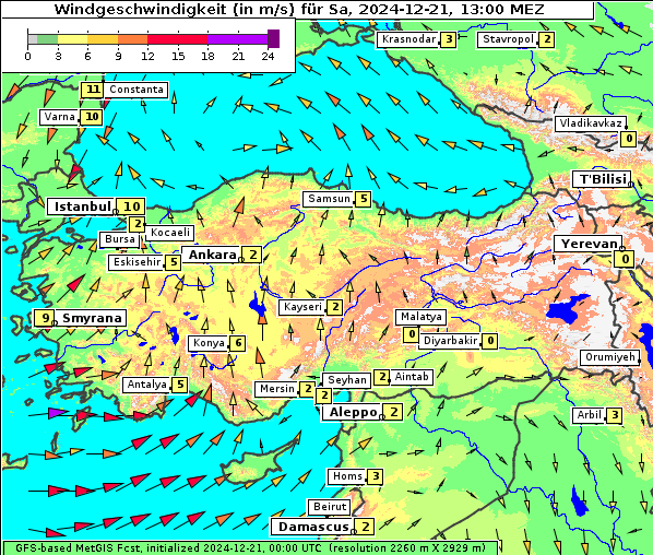 Wind, 21. 12. 2024