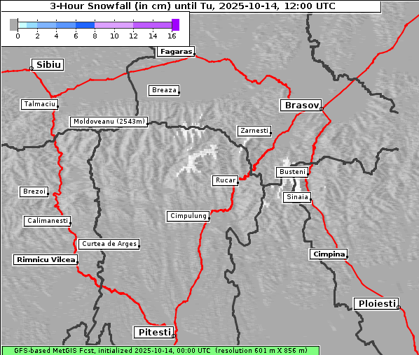 Neuschnee, 14. 10. 2025