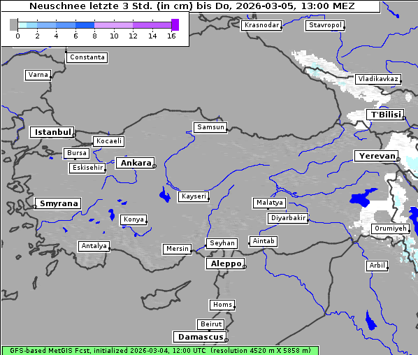 Neuschnee, 5. 3. 2026