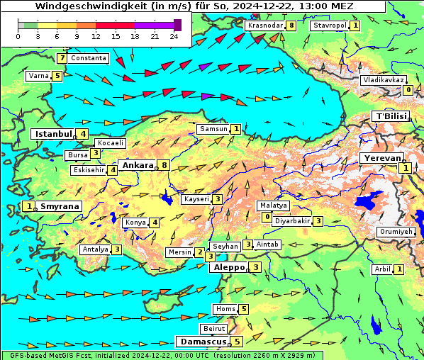 Wind, 22. 12. 2024
