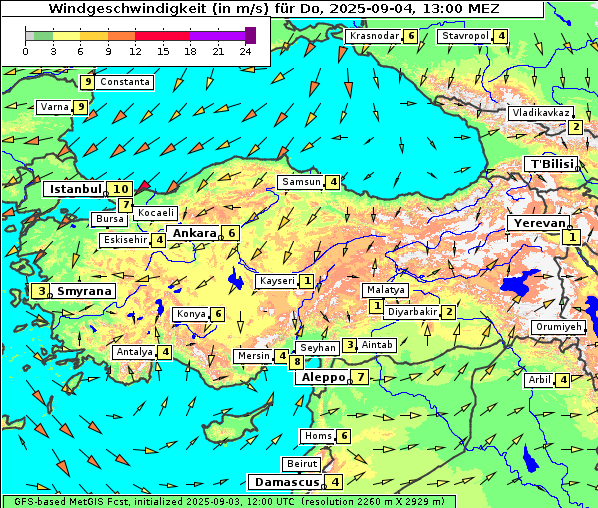 Wind, 4. 9. 2025