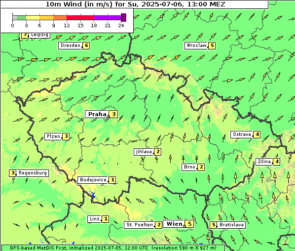 Wind, 6. 7. 2025