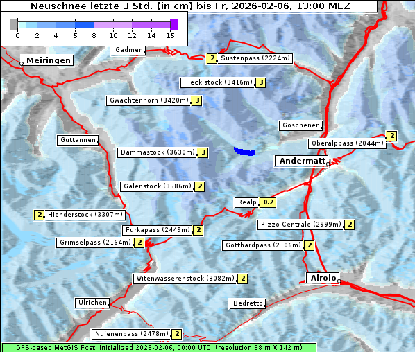 Neuschnee, 6. 2. 2026