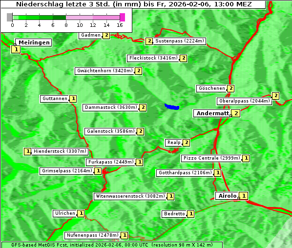 Niederschlag, 6. 2. 2026