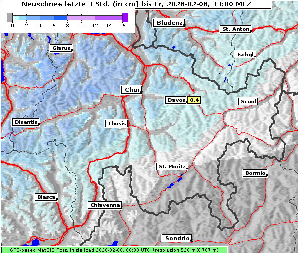Neuschnee, 6. 2. 2026
