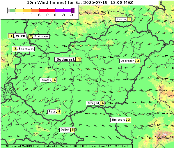 Wind, 19. 7. 2025