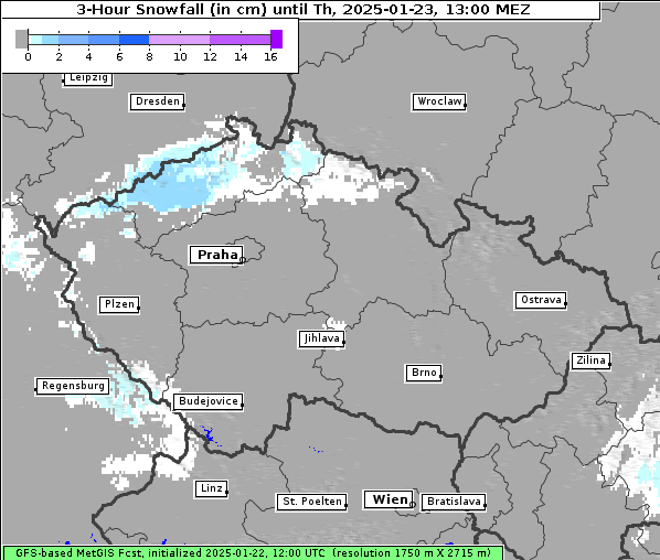 Neuschnee, 23. 1. 2025