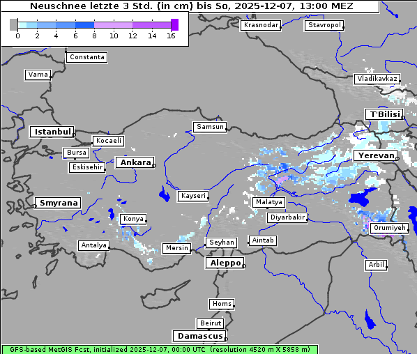 Neuschnee, 7. 12. 2025