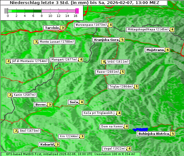 Niederschlag, 7. 2. 2026