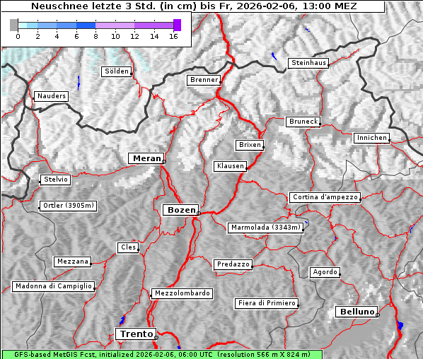 Neuschnee, 6. 2. 2026