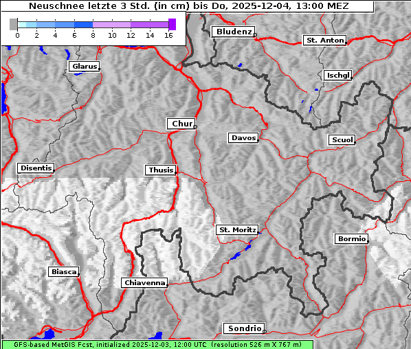 Neuschnee, 4. 12. 2025