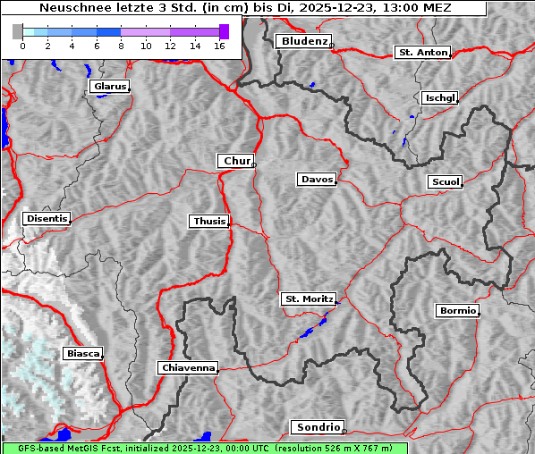Neuschnee, 23. 12. 2025