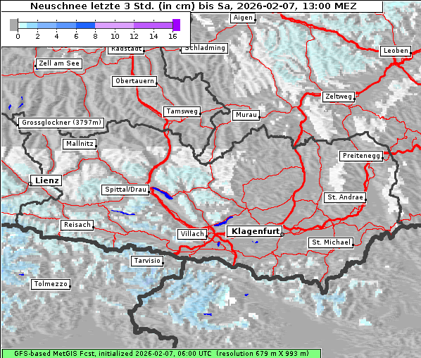 Neuschnee, 7. 2. 2026