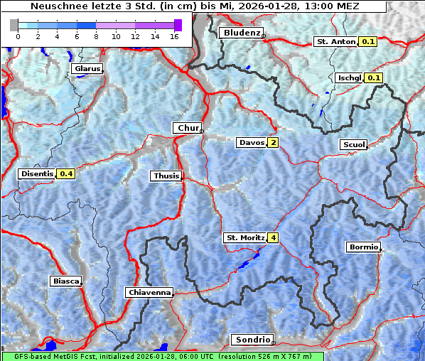 Neuschnee, 28. 1. 2026