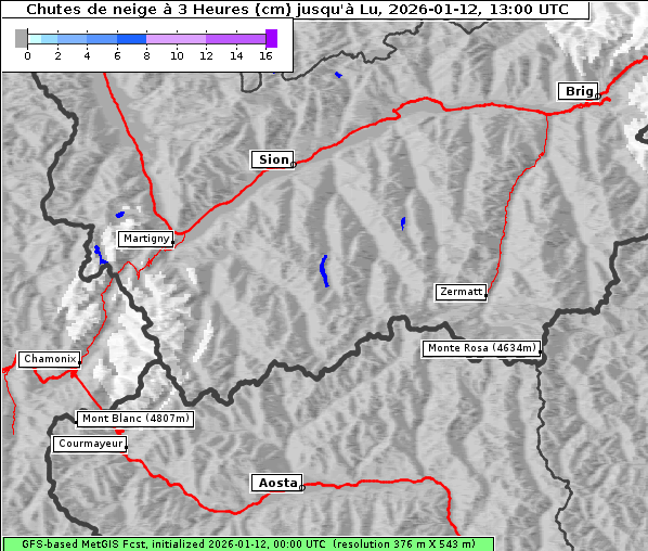 Neuschnee, 12. 1. 2026