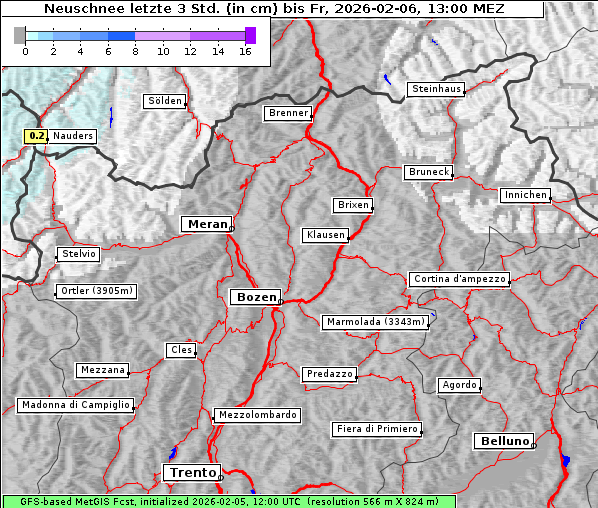 Neuschnee, 6. 2. 2026